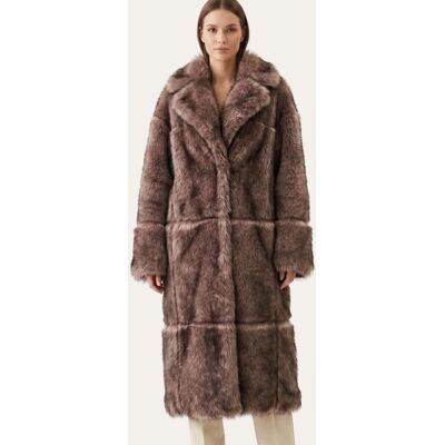 Hollert Toscana Lammfell-Wendemantel in Smoky Taupe Modell 1055 Größe: M female Hollert Toscana Lammfell-Wendemantel in Smoky Taupe Modell 1055 Größe: M female