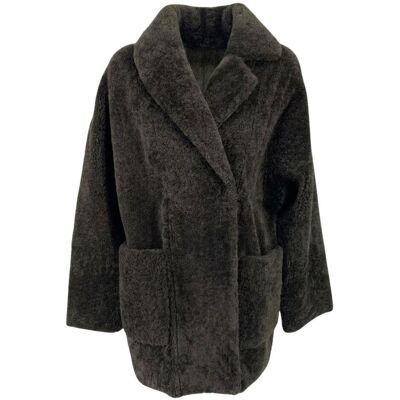 Hollert Shearling Lammfelljacke Khaki – Zeitlos & Elegant Größe: S female Hollert Shearling Lammfelljacke Khaki – Zeitlos & Elegant Größe: S female