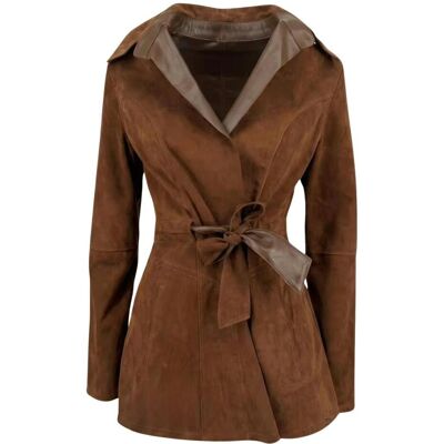 Hollert Lederjacke Braun – Beidseitig tragbar Größe: S female Hollert Lederjacke Braun – Beidseitig tragbar Größe: S female