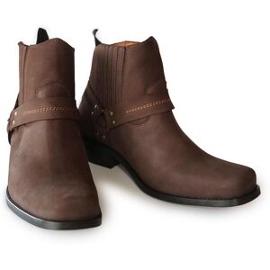 Hollert Leder Stiefelette Cowboy Modell 2000 Schuhgröße: EUR 42 Farbe: Braun male