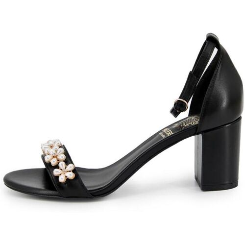 Hollert Sandaletten aus Leder Modell 5250 Schwarz Schuhgröße: EUR 36 female