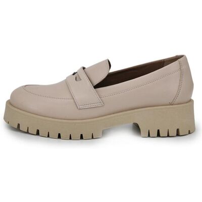 Hollert Loafers aus Leder Modell 5263 Beige Schuhgröße: EUR 36 female Hollert Loafers aus Leder Modell 5263 Beige Schuhgröße: EUR 36 female