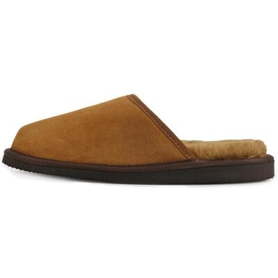 Hollert Lammfell Hausschuhe - OLAF Schuhgröße: EUR 42 Farbe: Cognac male Hollert Lammfell Hausschuhe - OLAF Schuhgröße: EUR 42 Farbe: Cognac male