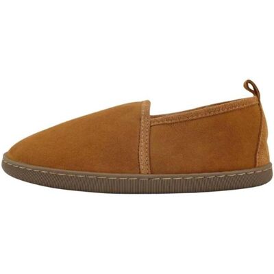 Hollert Lammfell Hausschuhe - HUBERT COGNAC Schuhgröße: EUR 38 female Hollert Lammfell Hausschuhe - HUBERT COGNAC Schuhgröße: EUR 38 female