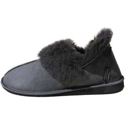 Hollert Lammfell Hausschuhe - KANADA ANTHRAZIT Schuhgröße: EUR 37 female Hollert Lammfell Hausschuhe - KANADA ANTHRAZIT Schuhgröße: EUR 37 female