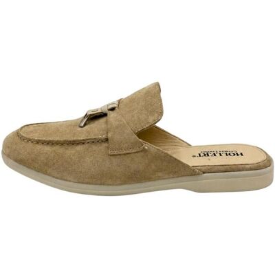 Hollert Herren Slipper Beige mit Tassel Detail - HOL70 Schuhgröße: EUR 44 male Hollert Herren Slipper Beige mit Tassel Detail - HOL70 Schuhgröße: EUR 44 male