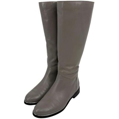 Hollert Lederstiefel aus Echtleder Grau – Zeitlos elegant mit hohem Tragekomfort Schuhgröße: EUR 39 female Hollert Lederstiefel aus Echtleder Grau – Zeitlos elegant mit hohem Tragekomfort Schuhgröße: EUR 39 female