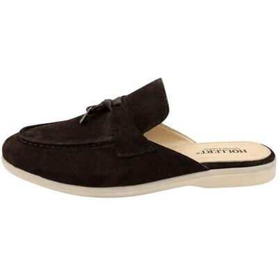Hollert Herren Slipper Braun mit Tassel Detail - HOL70 Schuhgröße: EUR 44 male Hollert Herren Slipper Braun mit Tassel Detail - HOL70 Schuhgröße: EUR 44 male