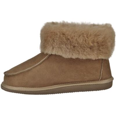Hollert Lammfell Hausschuhe - ZUGSPITZE BEIGE Schuhgröße: EUR 41 female Hollert Lammfell Hausschuhe - ZUGSPITZE BEIGE Schuhgröße: EUR 41 female