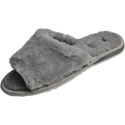 Hollert Lammfell Pantoffeln Größe 36 Klara Grau Restposten female Hollert Lammfell Pantoffeln Größe 36 Klara Grau Restposten female
