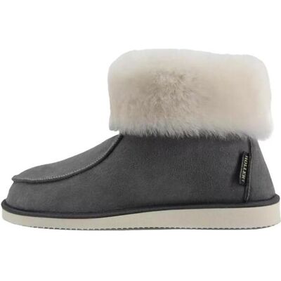 Hollert Lammfell Hausschuhe - ZUGSPITZE GRAU Schuhgröße: EUR 44 female Hollert Lammfell Hausschuhe - ZUGSPITZE GRAU Schuhgröße: EUR 44 female