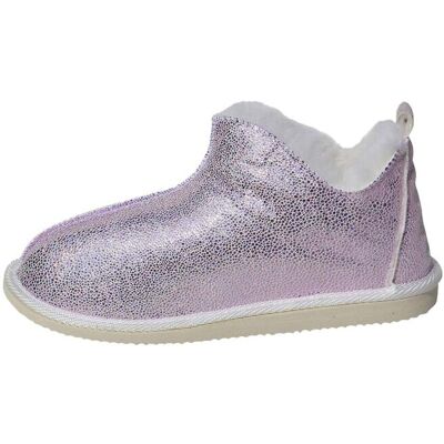 Hollert Lammfell Hausschuhe - CINDERELLA GLITZER Schuhgröße: EUR 37 Farbe: Weiß female Hollert Lammfell Hausschuhe - CINDERELLA GLITZER Schuhgröße: EUR 37 Farbe: Weiß female