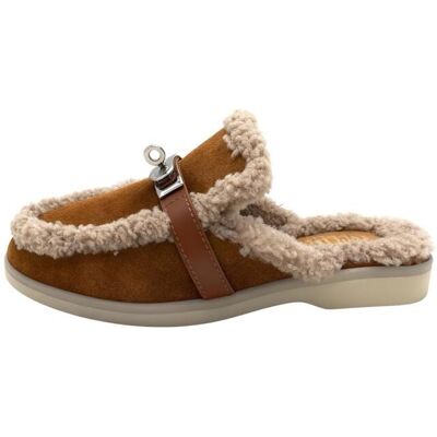 Hollert Siena Lammfell-Mules Braun – Eleganz trifft Geborgenheit Schuhgröße: EUR 38 female Hollert Siena Lammfell-Mules Braun – Eleganz trifft Geborgenheit Schuhgröße: EUR 38 female