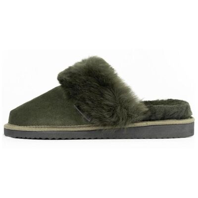 Hollert Lammfell Hausschuhe - TANNENGRÜN Schuhgröße: EUR 38 female Hollert Lammfell Hausschuhe - TANNENGRÜN Schuhgröße: EUR 38 female