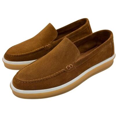 Hollert Herren Loafer aus Leder in Whisky - Modern & Bequem HOL300 Schuhgröße: EUR 44 male Hollert Herren Loafer aus Leder in Whisky - Modern & Bequem HOL300 Schuhgröße: EUR 44 male