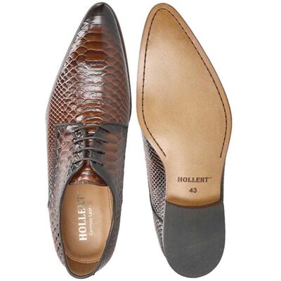 Hollert Lederschuhe Fabio Modell A328 Braun Schuhgröße: EUR 40 male Hollert Lederschuhe Fabio Modell A328 Braun Schuhgröße: EUR 40 male