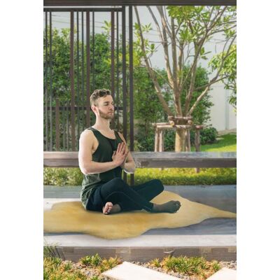 Hollert - Yoga Schaffell - 90-100 cm - Lammfell Teppich Hollert - Yoga Schaffell - 90-100 cm - Lammfell Teppich