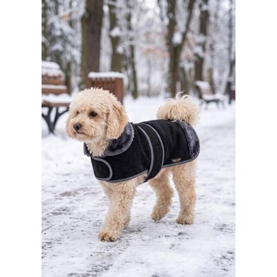 Hollert Lammfell Hundemantel mit Klettverschluss Modell 9 Größe: L Hollert Lammfell Hundemantel mit Klettverschluss Modell 9 Größe: L