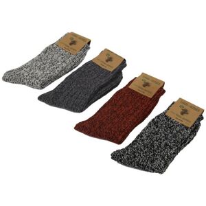 Hollert Alpaka Wollsocken Farbe: Schwarz/Weiß Größe: 40-43