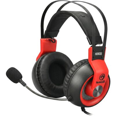 Marvo HG9035RD 7.1 USB Wired Gaming Headset Over-ear Kopfhörer Schwarz Rot Marvo HG9035RD 7.1 USB Wired Gaming Headset Over-ear Kopfhörer Schwarz Rot