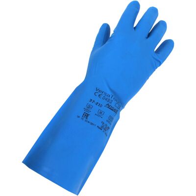 Ansell 37-210 VersaTouch Nitril Handschuhe Nitrilhandschuh Gr. 7 blau 12 Paar Ansell 37-210 VersaTouch Nitril Handschuhe Nitrilhandschuh Gr. 7 blau 12 Paar