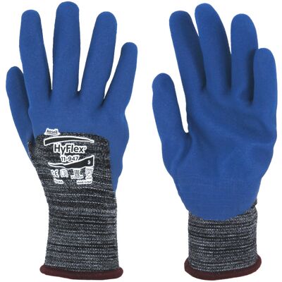 2 Paar Ansell 11-947 HyFlex Schnittschutz Arbeitshandschuhe Gr. 9 Nitril 2 Paar Ansell 11-947 HyFlex Schnittschutz Arbeitshandschuhe Gr. 9 Nitril