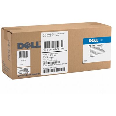 Dell PY408 Toner 593-10238 Schwarz bis zu 3.000 Seitenleistung Dell PY408 Toner 593-10238 Schwarz bis zu 3.000 Seitenleistung