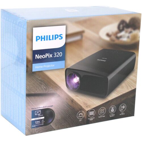 Philips NPX320/INT NeoPix 320 Beamer bis zu 80" 1080p Full HD HDMI USB