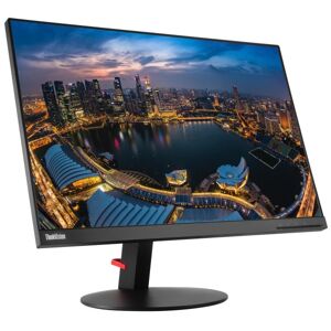 Lenovo ThinkVision T24d-10 schwarz 24 Zoll Full HD 1920x1200 HDMI DisplayPort VGA Höhenverstellbar 61B4MAT1EU