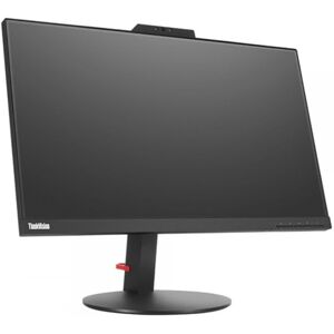 Lenovo ThinkVision T24v-10 schwarz 23,8 Zoll Full HD 1920x1080 HDMI DisplayPort VGA Höhenverstellbar