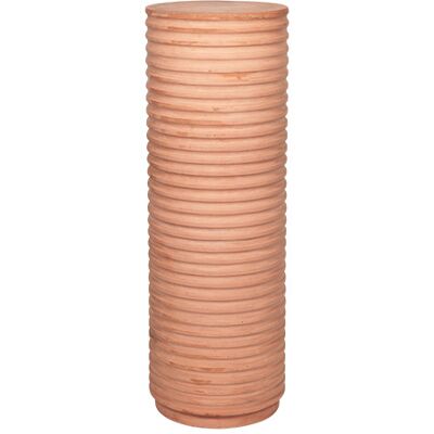Broste Copenhagen Rillo Podium Tall - Fiberclay Ausstellungsständer Camel Broste Copenhagen Rillo Podium Tall - Fiberclay Ausstellungsständer Camel