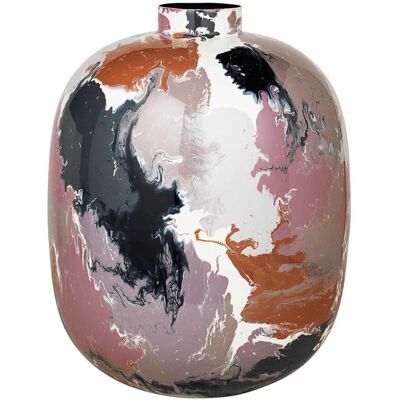 Broste Copenhagen Thyra Vase Mix dunkle Farben - Ø40cm Broste Copenhagen Thyra Vase Mix dunkle Farben - Ø40cm