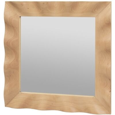 Broste Copenhagen Wavy Buchenholz Quadratspiegel - 70x70 cm Broste Copenhagen Wavy Buchenholz Quadratspiegel - 70x70 cm