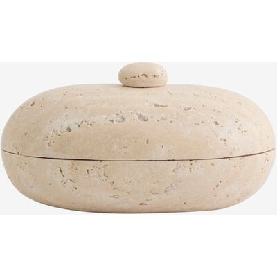 Nordal Sitra-Aufbewahrungsbox - Elfenbein - 18cm Nordal Sitra-Aufbewahrungsbox - Elfenbein - 18cm