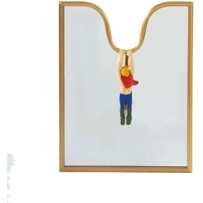Seletti Uto Balmoral Circus Gold Resin Wandspiegel Seletti Uto Balmoral Circus Gold Resin Wandspiegel