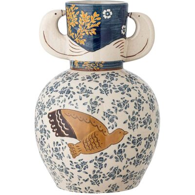 Bloomingville Hezha Vase - Blau - Einzigartiges Handgefertigtes Design Bloomingville Hezha Vase - Blau - Einzigartiges Handgefertigtes Design