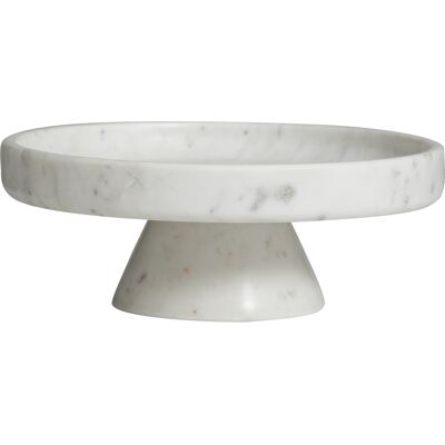 Nordal Imatra Weißer Marmor Kuchenständer - 30cm Ø Nordal Imatra Weißer Marmor Kuchenständer - 30cm Ø