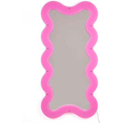 Seletti Modell 17165 Pink LED Spiegel - Wanddeko Seletti Modell 17165 Pink LED Spiegel - Wanddeko