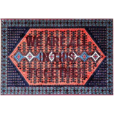 Seletti Verbrannter Teppich zusammen - 18229 Seletti Verbrannter Teppich zusammen - 18229