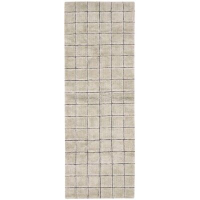 Lorena Canals Mosaik-Teppich aus Sandsteinwolle, 80 x 230 cm Lorena Canals Mosaik-Teppich aus Sandsteinwolle, 80 x 230 cm