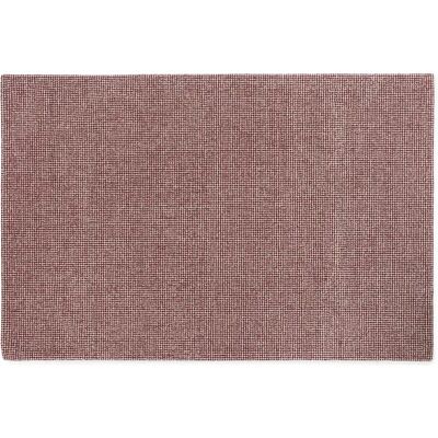 Normann Copenhagen Teppich 200x300cm cremeweiß/burgunderrot Normann Copenhagen Teppich 200x300cm cremeweiß/burgunderrot