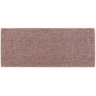 Normann Copenhagen Teppich 80x200cm cremeweiß/burgunderrot Normann Copenhagen Teppich 80x200cm cremeweiß/burgunderrot