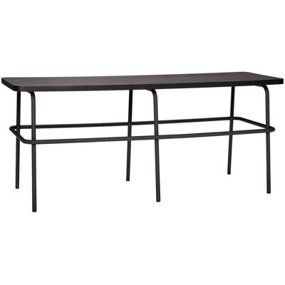 Hubsch Sofa Metall / Holz - schwarz Hubsch Sofa Metall / Holz - schwarz