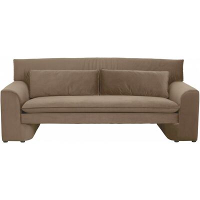 Nordal GEO Sofa - Hellbraun - 215cm - Bequemer Sessel Nordal GEO Sofa - Hellbraun - 215cm - Bequemer Sessel