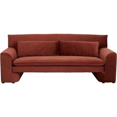 Nordal Geo Sofa - rostrot Nordal Geo Sofa - rostrot