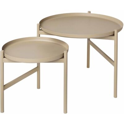 Broste Copenhagen Turner Tisch - Beigetisch Broste Copenhagen Turner Tisch - Beigetisch