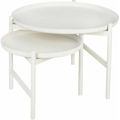 Broste Copenhagen Turner Table - Off White - Couchtisch Broste Copenhagen Turner Table - Off White - Couchtisch