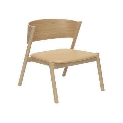 Hubsch Schräger Loungesessel natur - 331605 Hubsch Schräger Loungesessel natur - 331605