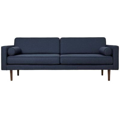 Broste Copenhagen Wind Sofa - Navy - Samt/Tweed - 3-Sitzer Broste Copenhagen Wind Sofa - Navy - Samt/Tweed - 3-Sitzer