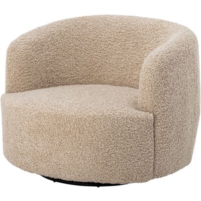 Bloomingville Bocca Sessel - Organisches Design - Beige - Polster Bloomingville Bocca Sessel - Organisches Design - Beige - Polster